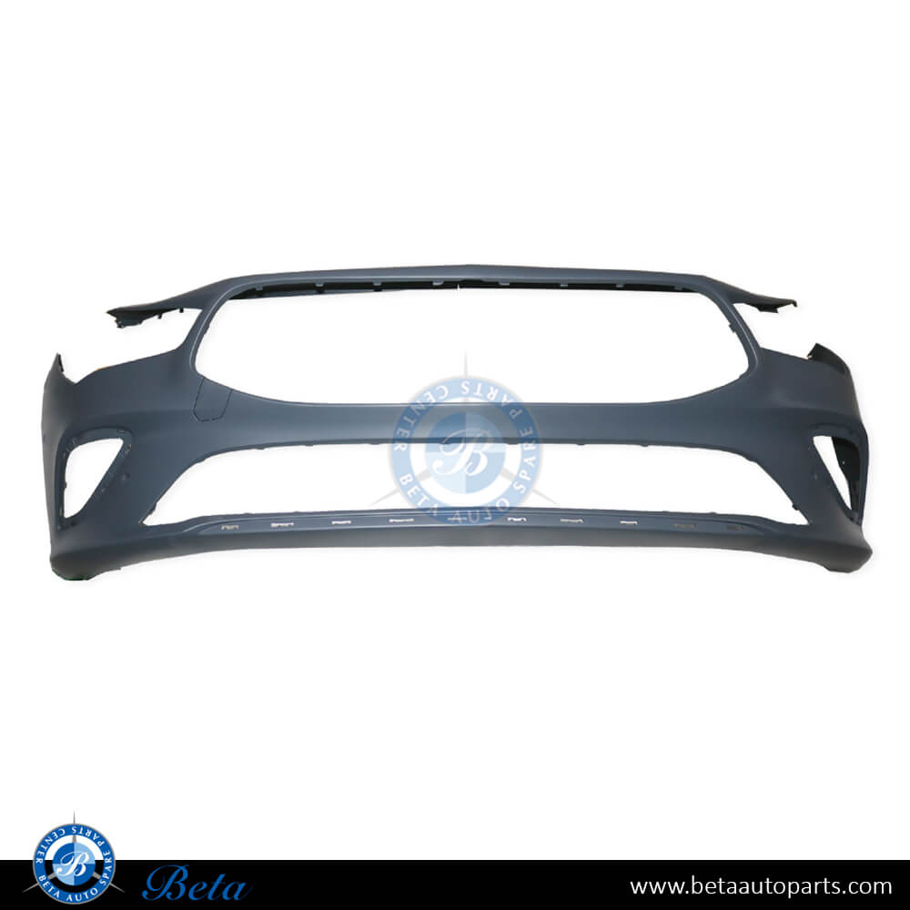 Front Bumper with Park Assist for Mercedes CLA-Class C118 2019-Up models, Part Number 1188850303 Front Bumper with Park Assist for Mercedes CLA-Class C118 2019-Up models, Part Number 1188850303